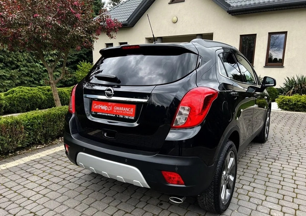 Opel Mokka cena 48800 przebieg: 94000, rok produkcji 2014 z Bisztynek małe 631
